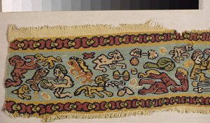 Fragment of a tapestry band by Egyptian